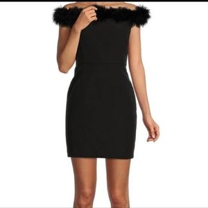 Gianni Bini Feather Dress